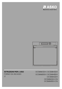 Manuale Asko OCSM66SSH Forno