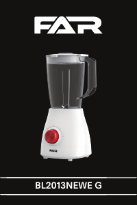 Handleiding FAR BL2013NEWE G Blender