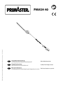 Handleiding Primaster PMASH 40 Heggenschaar