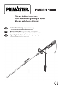 Bruksanvisning Primaster PMESH 1000 Häcksax