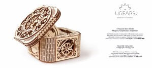 Instrukcja Ugears set 028 Mechanical Models Skrzynia skarbów