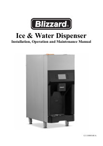 Bruksanvisning Blizzard BID100 Vattendispenser