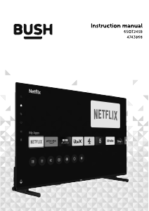 Bruksanvisning Bush 65QT24SB LED TV