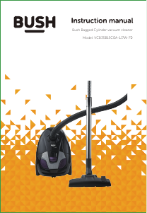 Handleiding Bush VCB35B15C0A-1J7W-70 Stofzuiger