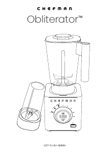 Manual Chefman C27-2TJ-2C-US1 Obliterator Blender