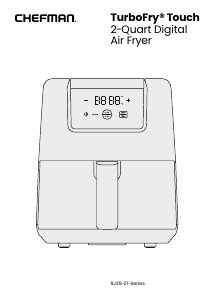Handleiding Chefman RJ38-2T TurboFry Touch Friteuse