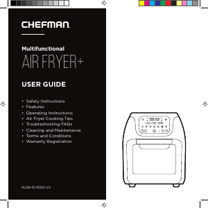 Handleiding Chefman RJ38-10-RDO-V2 Friteuse