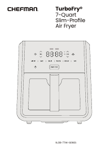 Handleiding Chefman RJ38-7TW TurboFry Friteuse