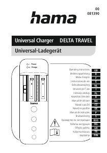 Käyttöohje Hama 00081390 Delta Travel Akkulaturi