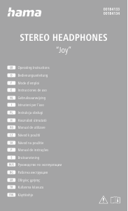Manual Hama 00184133 Joy Căşti