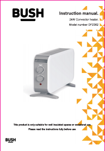 Manual Bush DF2362 Heater
