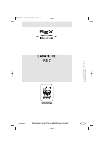 Manuale Electrolux-Rex RE 7 Lavatrice