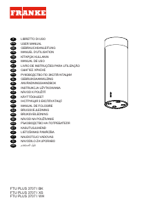 Manual Franke FTU PLUS 3707 I XS Hotă