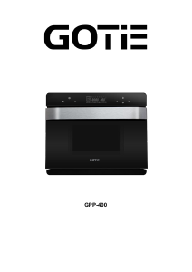 Instrukcja GOTIE GPP-400 Piekarnik