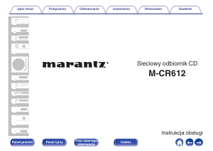 Instrukcja Marantz M-CR612 Odtwarzacz CD