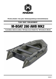 Bruksanvisning Mivardi M-BOAT 280 AWB MK2 Båt