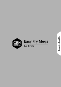 Brugsanvisning OBH Nordica AG855DS0 Easy Mega Fry Frituregryde