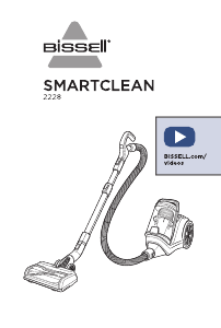 Manual de uso Bissell 2228C SmartClean Aspirador