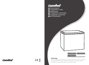 Bedienungsanleitung Comfee RCC202WH2EU(E) Gefrierschrank