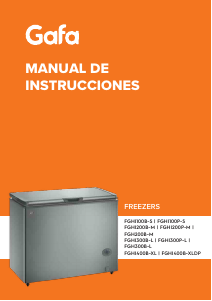 Manual de uso Gafa FGH200B-M Congelador