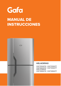 Manual de uso Gafa HGF388AFB Frigorífico combinado