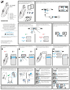 Manual de uso Sennheiser CX 150BT Auriculares