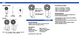 Manual N'oveen F220 Fan