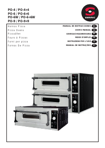 Bedienungsanleitung Sammic PO-6W Backofen