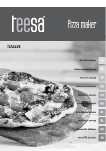 Handleiding Teesa TSA3238 Pizzamaker