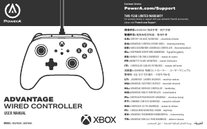 Manual PowerA XBGPAWIH Xbox Controler de joc