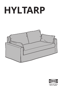 Priručnik IKEA HYLTARP Sofa