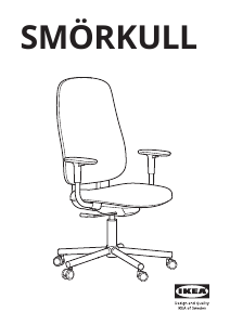 Εγχειρίδιο IKEA SMORKULL Καρέκλα γραφείου
