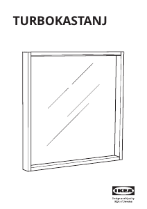 Bedienungsanleitung IKEA TURBOKASTANJ Spiegel