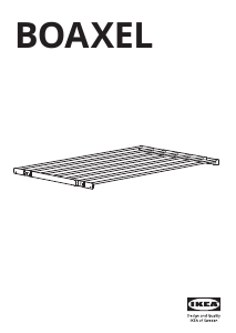Rokasgrāmata IKEA BOAXEL Drēbju žāvētājs