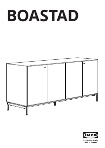 Bedienungsanleitung IKEA BOASTAD Schrank