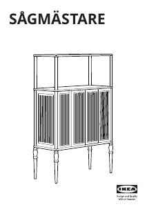 Bedienungsanleitung IKEA SAGMASTARE Schrank