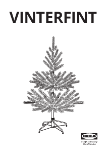 Hướng dẫn sử dụng IKEA VINTERFINT (206.065.26) Cây Giáng Sinh