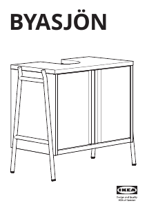 Manual IKEA BYASJON Corp bază