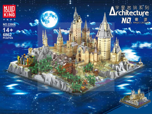 Manual Mould King set 22004 Architecture Magic castle