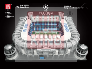 Bedienungsanleitung Mould King set 22026 Stadium Bernabeu