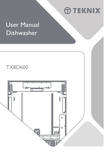 Bruksanvisning Teknix TXBD600 Diskmaskin