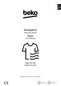 Bruksanvisning BEKO BMEPT491SBI Torktumlare