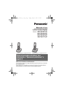 Manuale Panasonic KX-TG1613JT Telefono senza fili