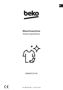 Bedienungsanleitung BEKO BMMWFU374A Waschmaschine