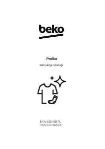 Instrukcja BEKO B1W 630 WW PL Pralka