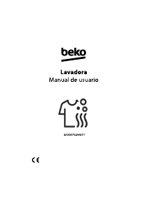 Manual BEKO B1XW752WSPT Máquina de lavar roupa