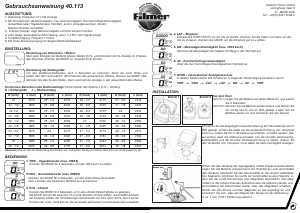 Bedienungsanleitung Filmer 40.113 Fahrradcomputer
