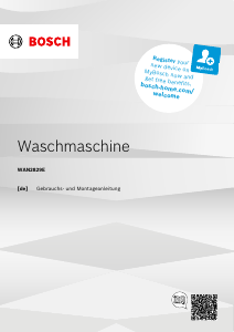 Bedienungsanleitung Bosch WAN2829EPL Waschmaschine