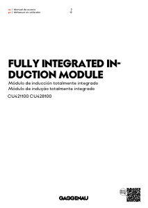 Manual de uso Gaggenau CU421100 Placa