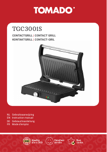 Mode d’emploi Tomado TGC3001S Grill
